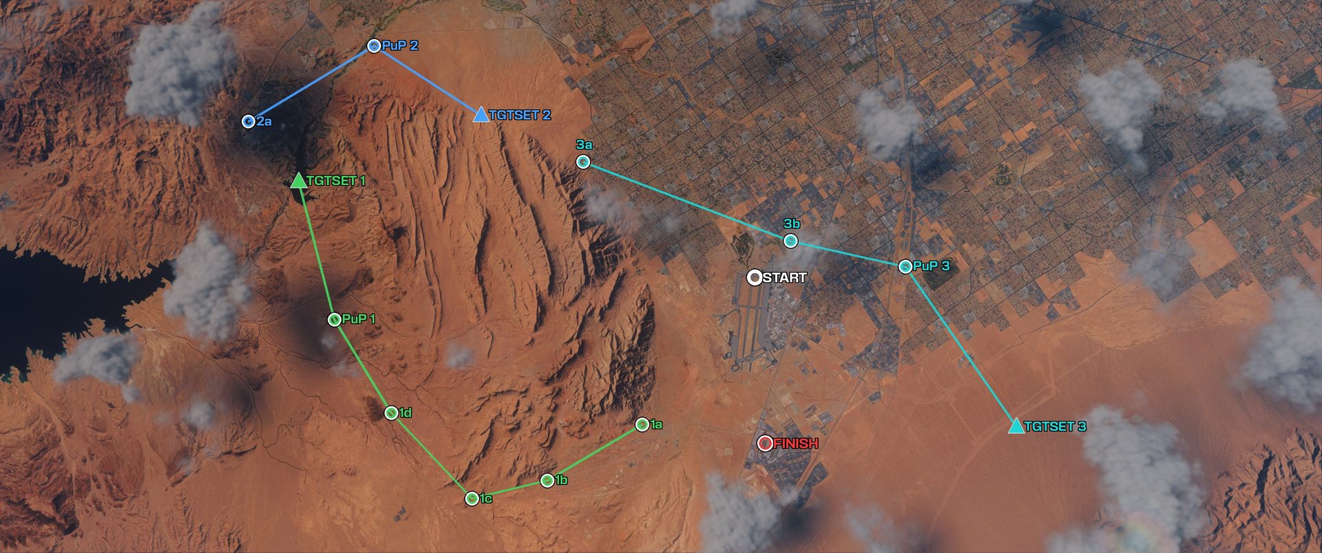 Precision course overlay