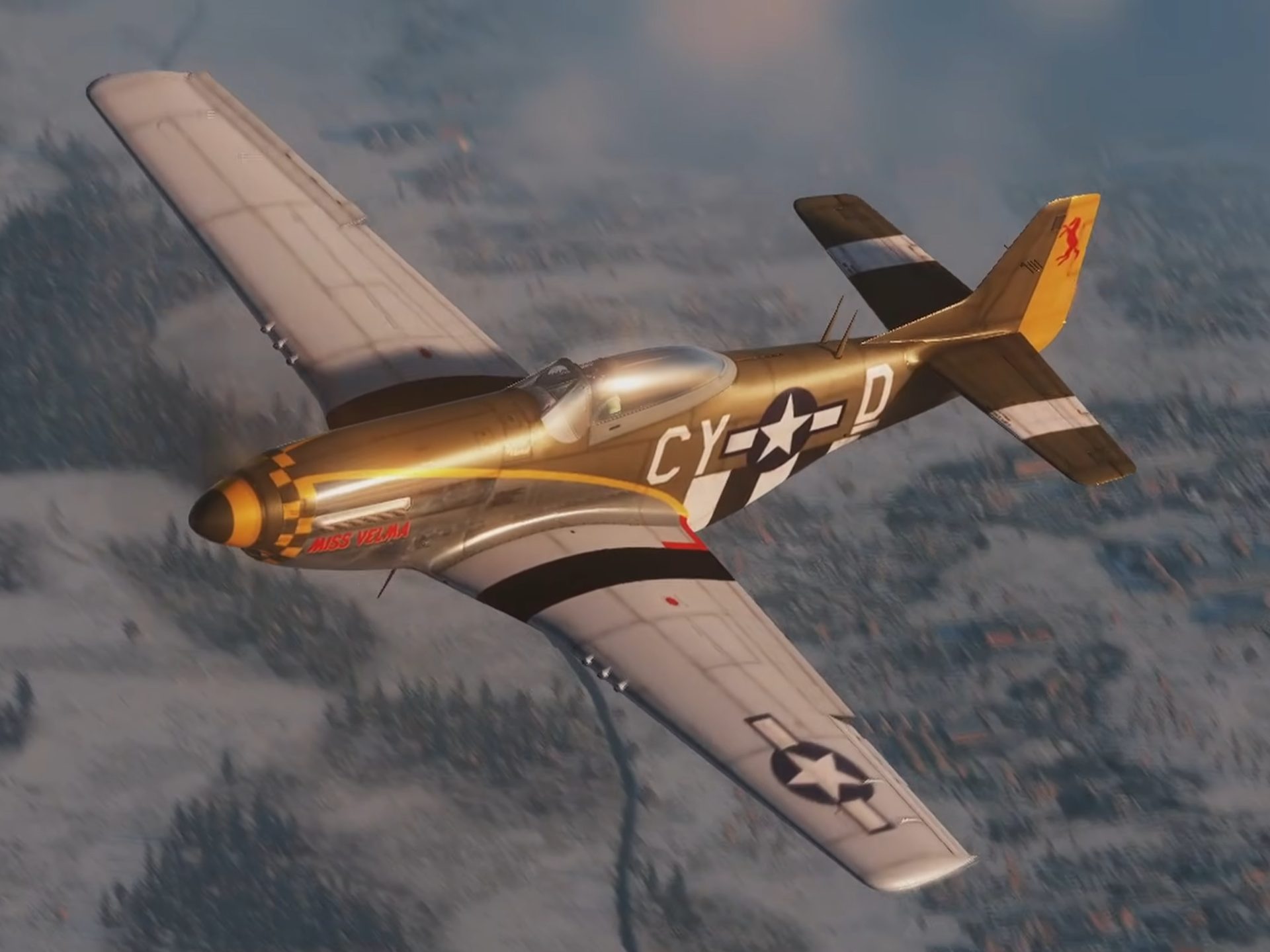 P-51 Mustang, WWII era fighter aviation