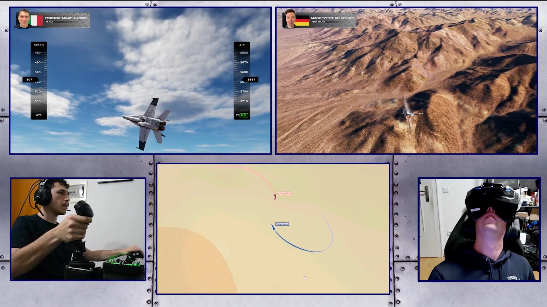 Dogfight Bracket broadcast
